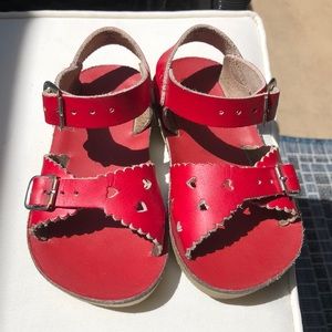 Salt water toddler sandals.